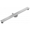 Mexen Flat 360° M12 drehbarer Liniendurchfluss 80 cm, Inox - 1021080-40