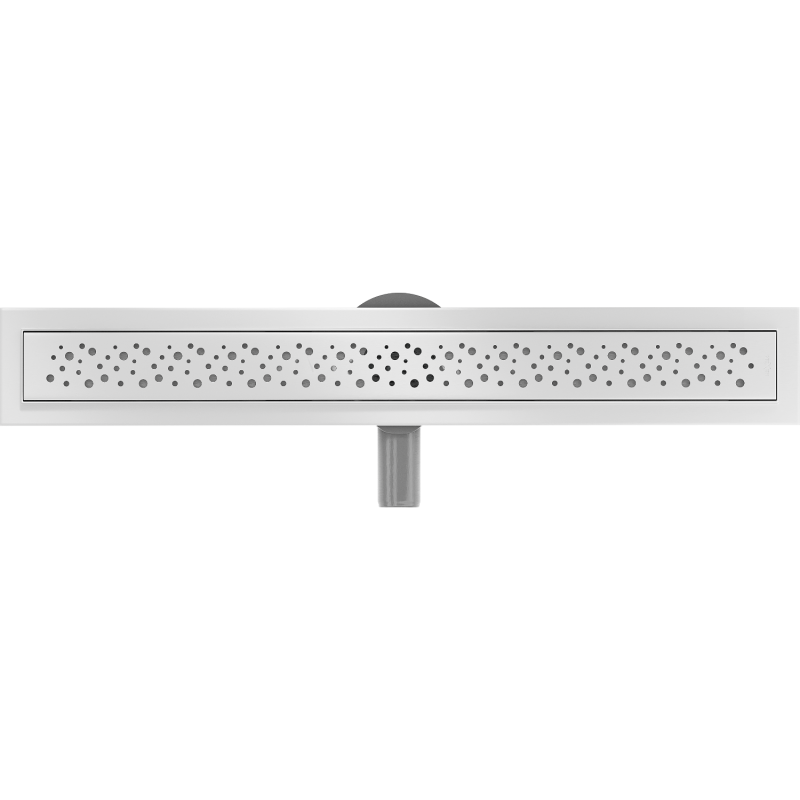 Mexen Flat 360° M12 drehbarer Linienablauf 90 cm, Inox - 1021090-40