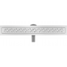 Mexen Flat 360° M12 Drehbarer Linienablauf 100 cm, Inox - 1021100-40