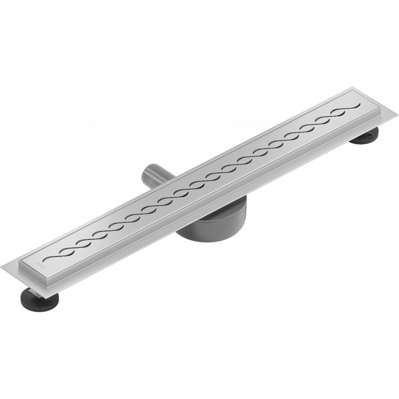 Mexen Flat 360° M18 Drehbarer Linienablauf 50 cm, Edelstahl - 1023050-40