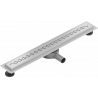 Mexen Flat 360° M18 Drehbarer Linienablauf 50 cm, Edelstahl - 1023050-40