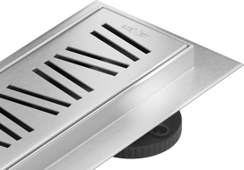Mexen Flat 360° M22 Drehbarer Linienablauf 70 cm, Inox - 1029070-40