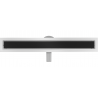 Mexen Flat 360° MGB Drehbarer Linienablauf 60 cm, schwarzes Glas - 1026060-40