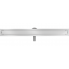 Mexen Flat 360° MGW drehbarer Linienablauf 90 cm, weißes Glas - 1027090-40