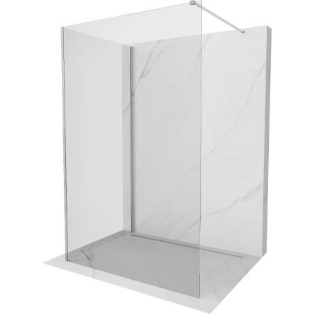 Mexen Kioto Walk-in-Duschwand 100 x 70 cm, transparent, chrom - 800-100-212-01-00-070