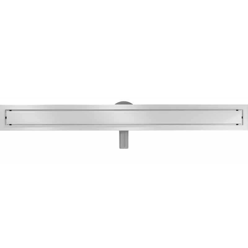 Mexen Flat 360° MGW Drehbarer Linienablauf 100 cm, Weißglas - 1027100-40
