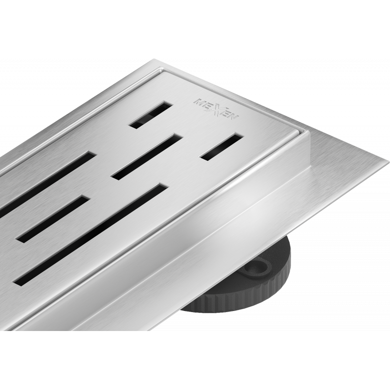 Mexen Flat 360° M01 Rotierende Linienentwässerung 50 cm, Inox - 1020050-40