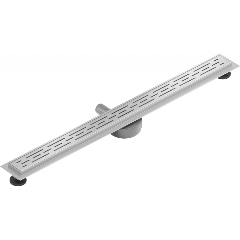 Mexen Flat 360° M01 Drehbarer Linienablauf 80 cm, Inox - 1020080-40