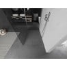 Mexen Kioto Duschwand Walk-in 100 x 85 cm, transparent, Chrom - 800-100-212-01-00-085
