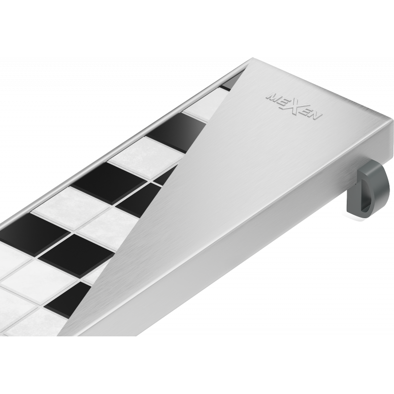 Mexen Flat M13 Abdeckung 2-in-1 für Linienablauf 100 cm, Inox - 1019100
