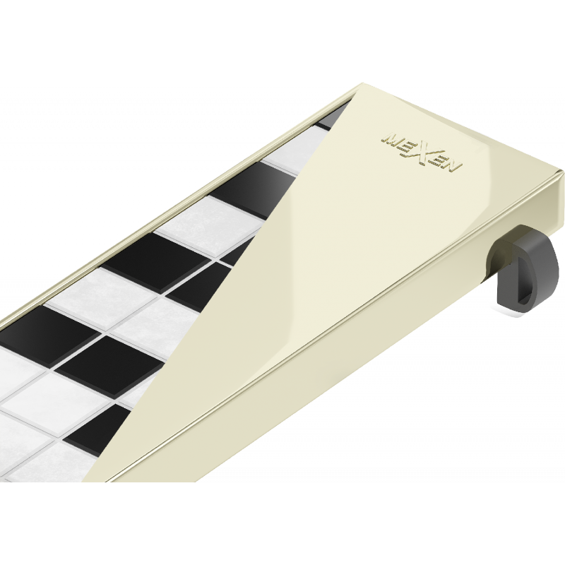 Mexen Flat M13 2-in-1 Abdeckung für Linienentwässerung 80 cm, Gold - 1519080