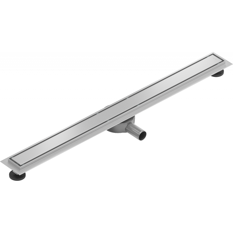 Mexen Flat 360° M13 Rotierende 2-in-1-Linienentwässerung 80 cm, Inox - 1010080-40