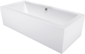 Mexen Cube rechteckige Badewanne 170 x 80 cm mit Verkleidung, weiß - 55051708000X