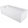 Mexen Cubik Rechteckige Badewanne 160 x 70 cm mit Verkleidung, weiß - 55031607000X