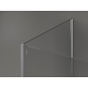 Mexen Kioto Duschwand Walk-in 110 x 90 cm, transparent, chrom - 800-110-212-01-00-090