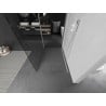 Mexen Kioto Duschwand Walk-in 90 x 75 cm, transparent, weiß - 800-090-212-20-00-075