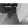 Mexen Kioto Duschwand Walk-in 110 x 100 cm, transparent, weiß - 800-110-212-20-00-100