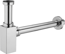 Mexen quadratischer Halbwaschbecken-Siphon, Chrom - 79960-00