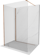 Mexen Kioto Duschwand Walk-in 110 x 85 cm, transparent, Roségold - 800-110-212-60-00-085