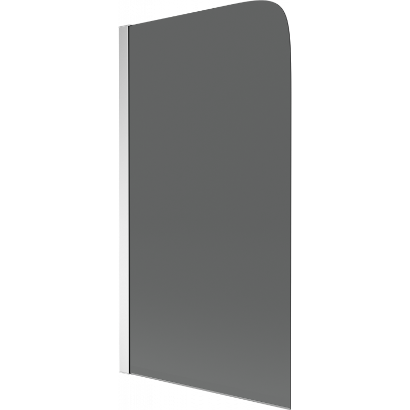 Mexen Felix 1-flügelige Badewannenabtrennung 70 x 140 cm, Graphit, Chrom - 890-070-001-01-40