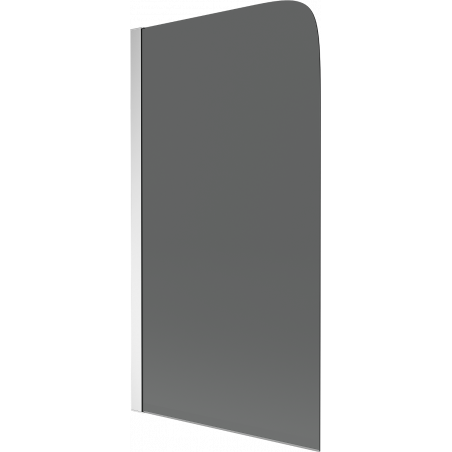 Mexen Felix 1-flügelige Badewannenabtrennung 70 x 140 cm, Graphit, Chrom - 890-070-001-01-40