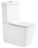 Mexen Cube kompaktes WC mit Soft-Close-Sitz, weiß - 31014000