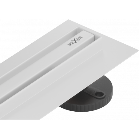 Mexen Flat 360° Slim drehbare Linienentwässerung 80 cm, weiß - 1241080