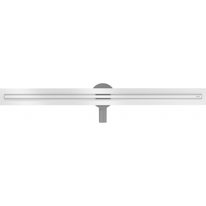 Mexen Flat 360° Slim Drehbarer Linienabfluss 110 cm, weiß - 1241110