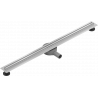 Mexen Flat 360° Slim Drehbarer Linienablauf 100 cm, Inox - 1041100