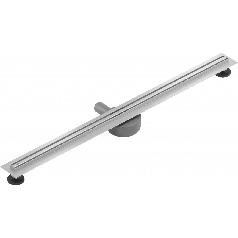 Mexen Flat 360° Slim Drehbarer Linienablauf 100 cm, Inox - 1041100