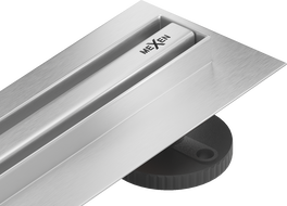 Mexen Flat 360° Slim drehbarer Linienabfluss 70 cm, Inox - 1041070