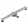 Mexen Flat 360° Slim rotierbarer linearer Ablauf 70 cm, Edelstahl - 1041070