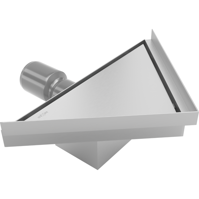 Mexen Flat-T M13 dreieckiger Bodeneinlauf 20 x 20 cm, Inox - 1010320