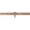 Mexen Flat 360° Slim drehbarer linearer Ablauf 90 cm, Roségold - 1641090