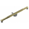 Mexen Flat 360° Slim Rotierende lineare Abflussrinne 100 cm, gold - 1541100