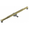Mexen Flat 360° Slim Rotierende lineare Abflussrinne 100 cm, gold - 1541100