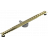 Mexen Flat 360° Slim Drehbarer Linienablauf 80 cm, Gold - 1541080