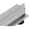 Mexen Flat Wall Wandablauf 2-in-1, 50 cm, Inox - 1030050