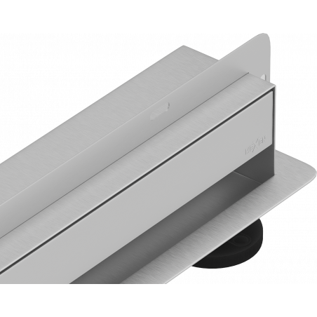 Mexen Flat Wall wandmontierte Linienentwässerung 2-in-1 100 cm, Edelstahl - 1030100