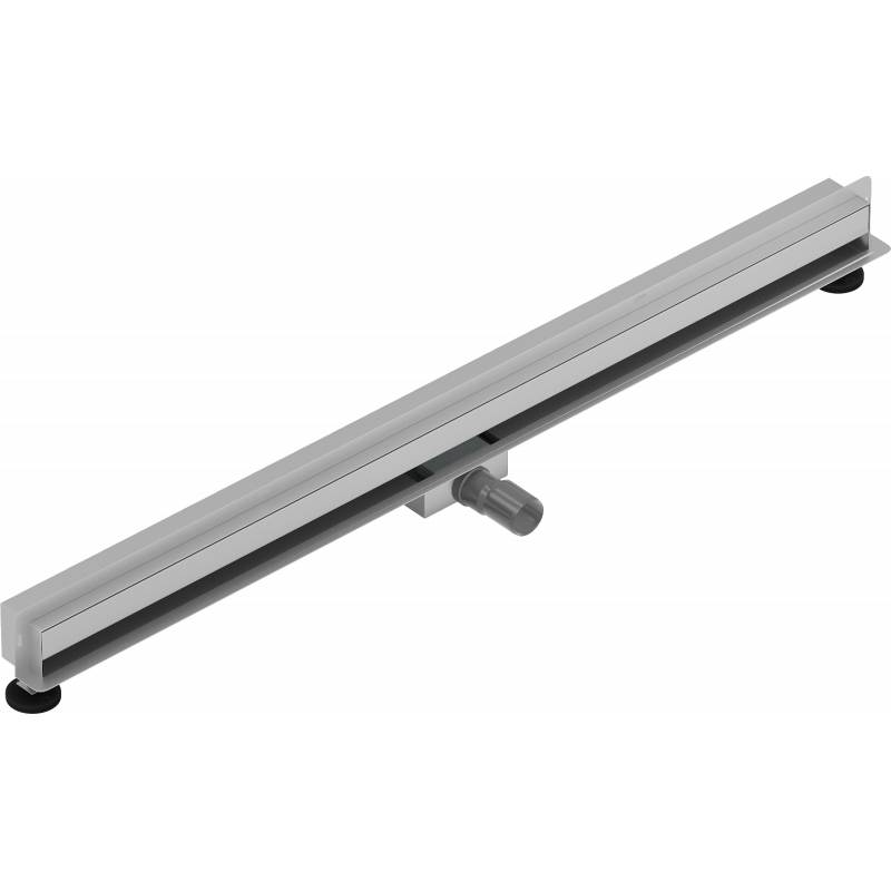 Mexen Flat Wall wandmontierte Linienentwässerung 2in1 110 cm, Inox - 1030110