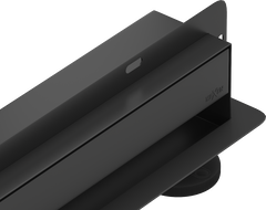 Mexen Flat Wall Wandliniendrainage 2-in-1 110 cm, schwarz - 1730110