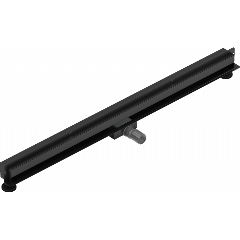 Mexen Flat Wall Lineare Wandabfluss 2-in-1 110 cm, schwarz - 1730110