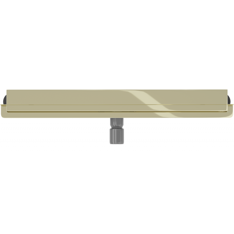 Mexen Flat Wall Wandablauf linear 2-in-1 60 cm, gold - 1530060