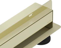 Mexen Flat Wall Wandablauf 2-in-1 70 cm, golden - 1530070