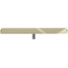 Mexen Flat Wall Wandablauf 2-in-1, 80 cm, Gold - 1530080