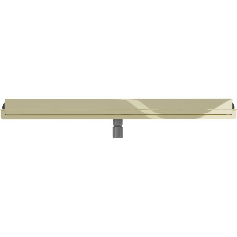 Mexen Flat Wall Wandablauf 2-in-1 90 cm, gold - 1530090