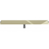 Mexen Flat Wall wandlinearabfluss 2-in-1 100 cm, gold - 1530100