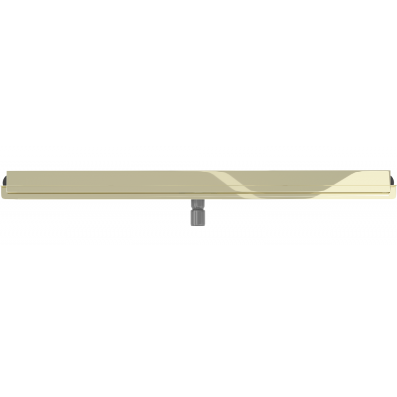 Mexen Flat Wall Wandablauf 2-in-1 110 cm, gold - 1530110
