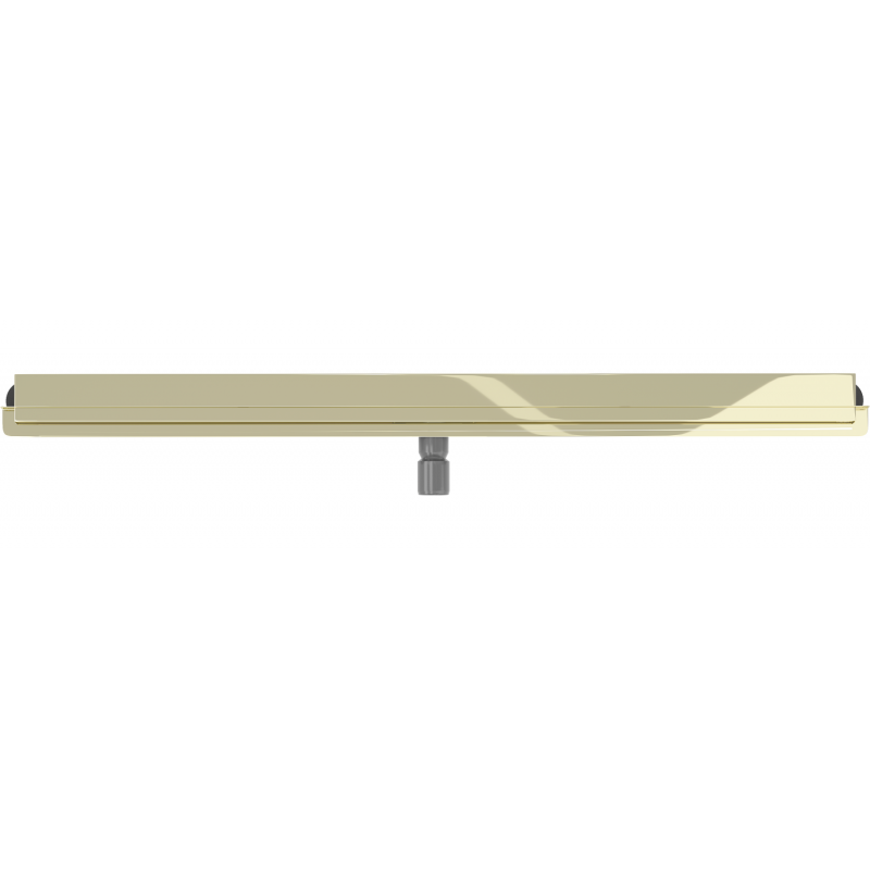 Mexen Flat Wall Wandablauf 2-in-1, 120 cm, gold - 1530120