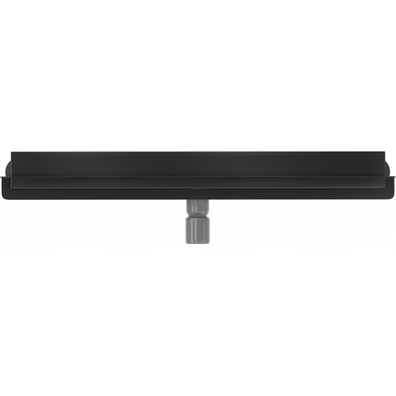 Mexen Flat Wall Wandablauf 2-in-1 60 cm, schwarz - 1730060
